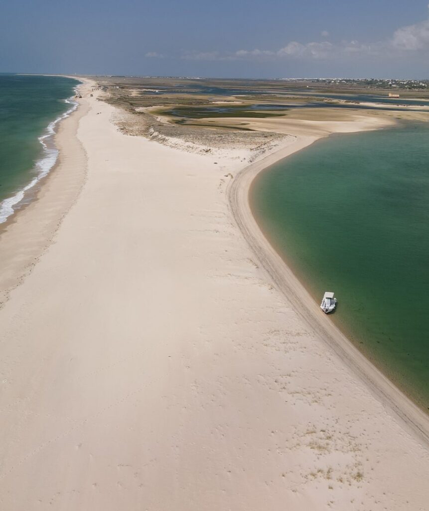 a view over the most sought after desert island in the algarve